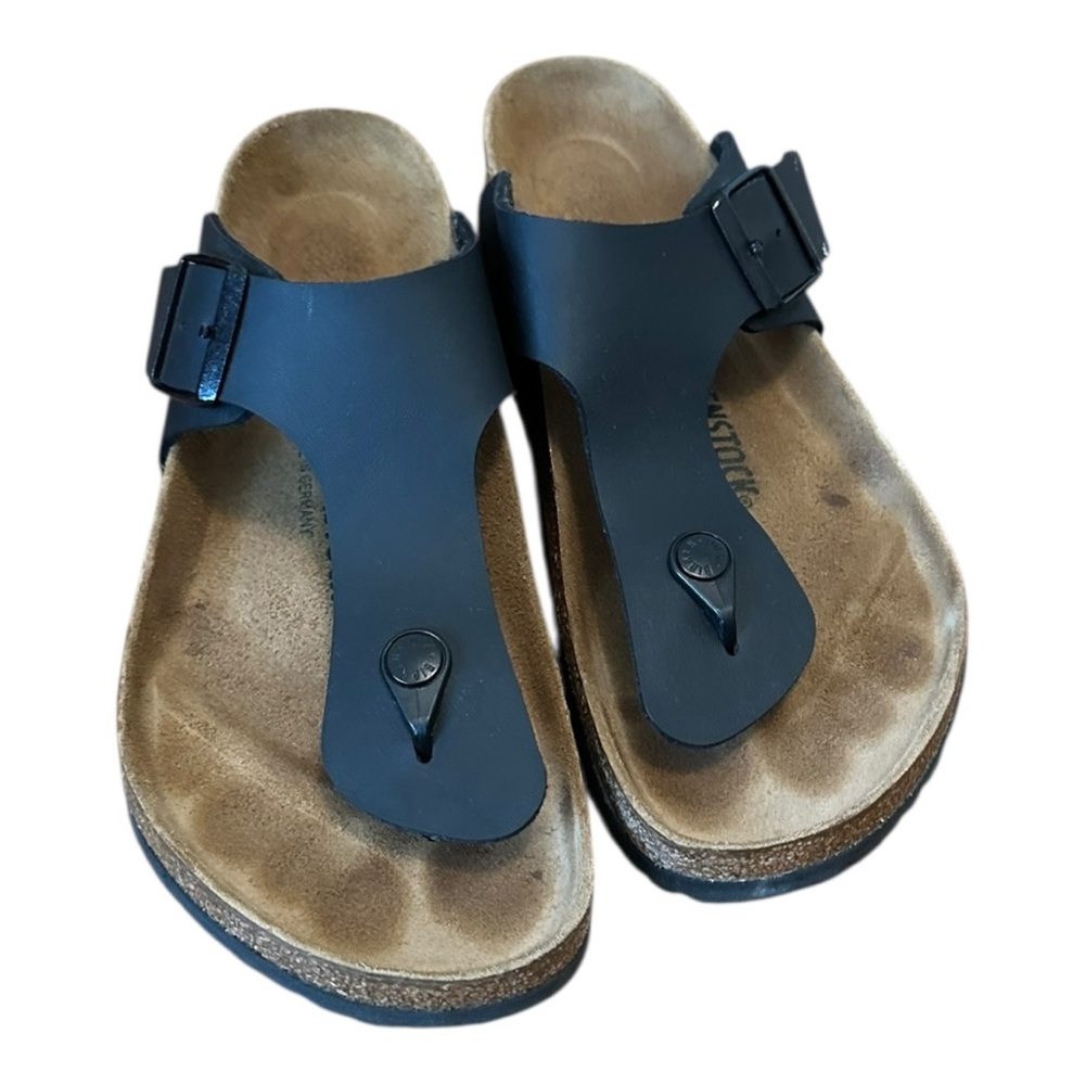 Birkenstock Black Thong Sandals
